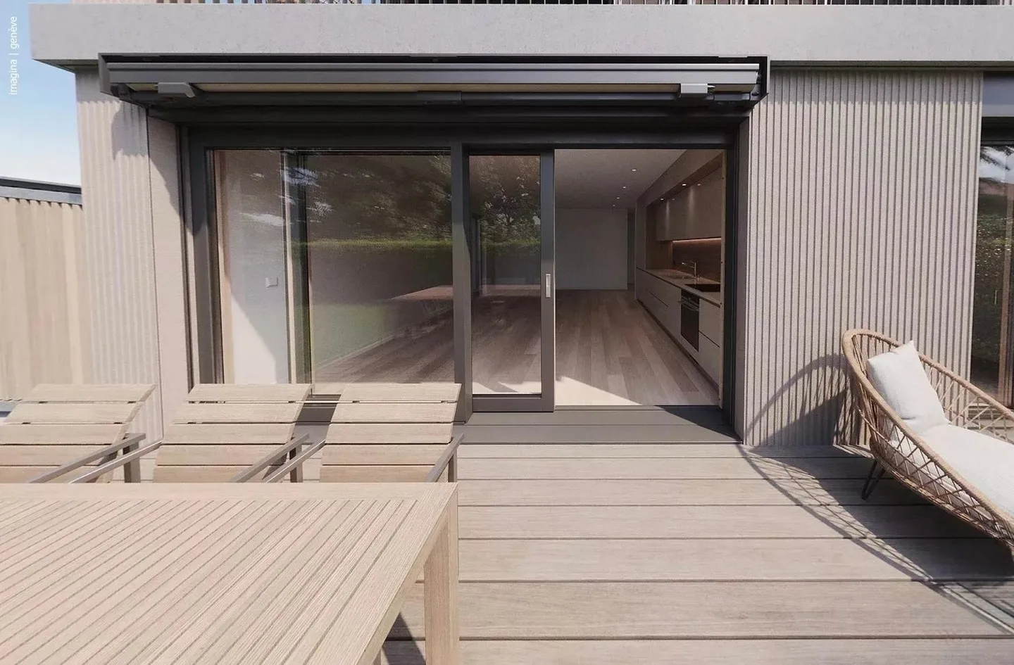 Moderne Wohnung mit Dachgarten - Foto 5 von 8