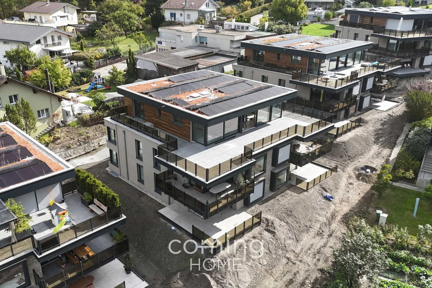 Attico di 6,5 stanze a Glis - appartamento moderno Minergie con grande terrazza solare - Foto 7 di 12