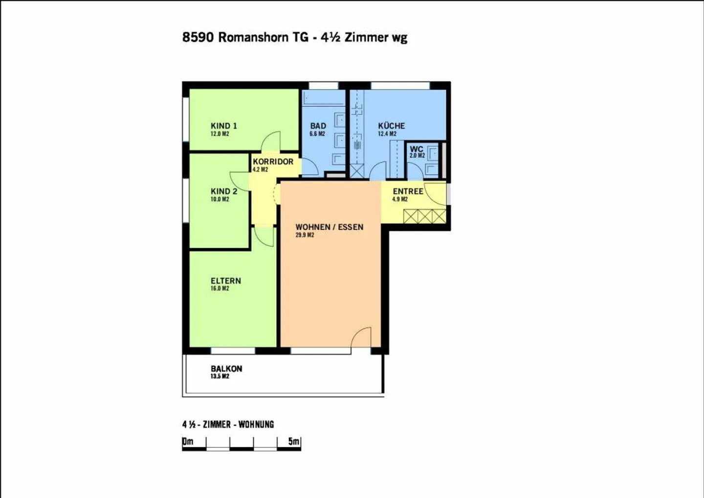 Freshly renovated 4 1/2 room apartment in Romanshorn - Photo 9 of 9