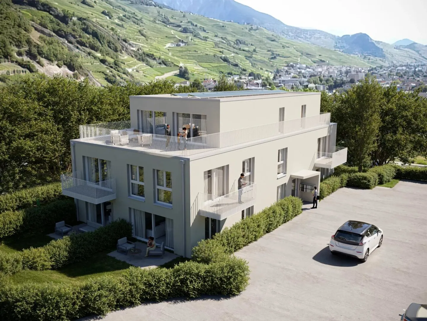 Attico di 4,5 stanze con volumi generosi - Foto 5 di 6