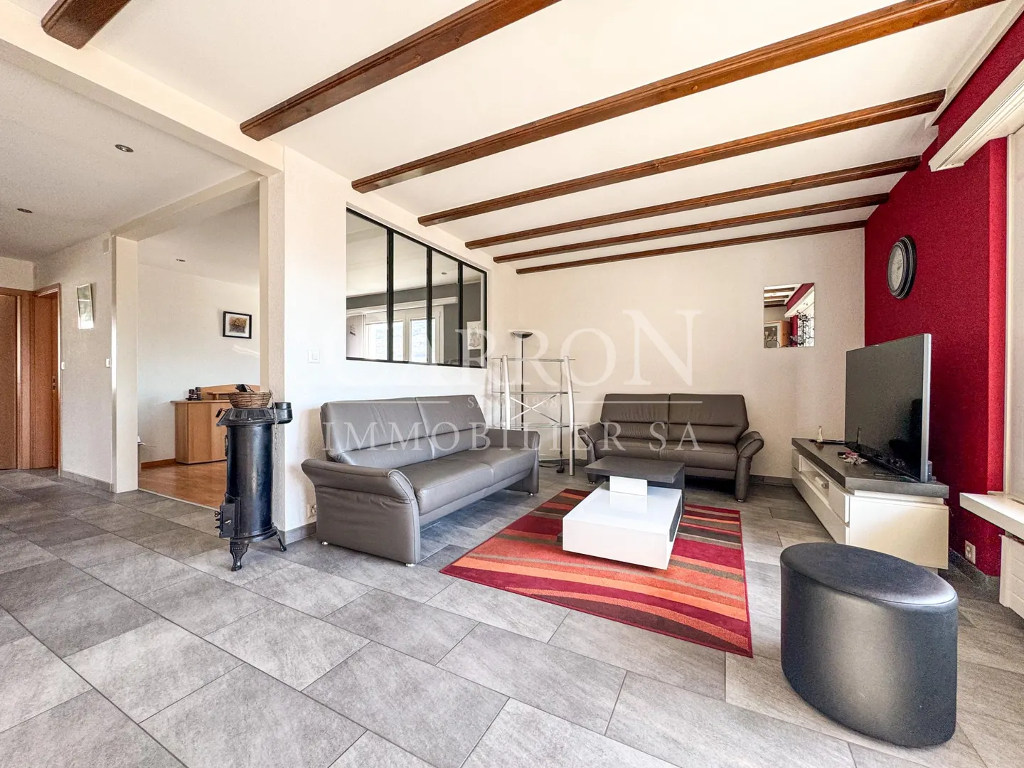Helle und geräumige 3,5 Zimmer in einem vollständig renovierten Gebäude in Conthey - Foto 4 von 10