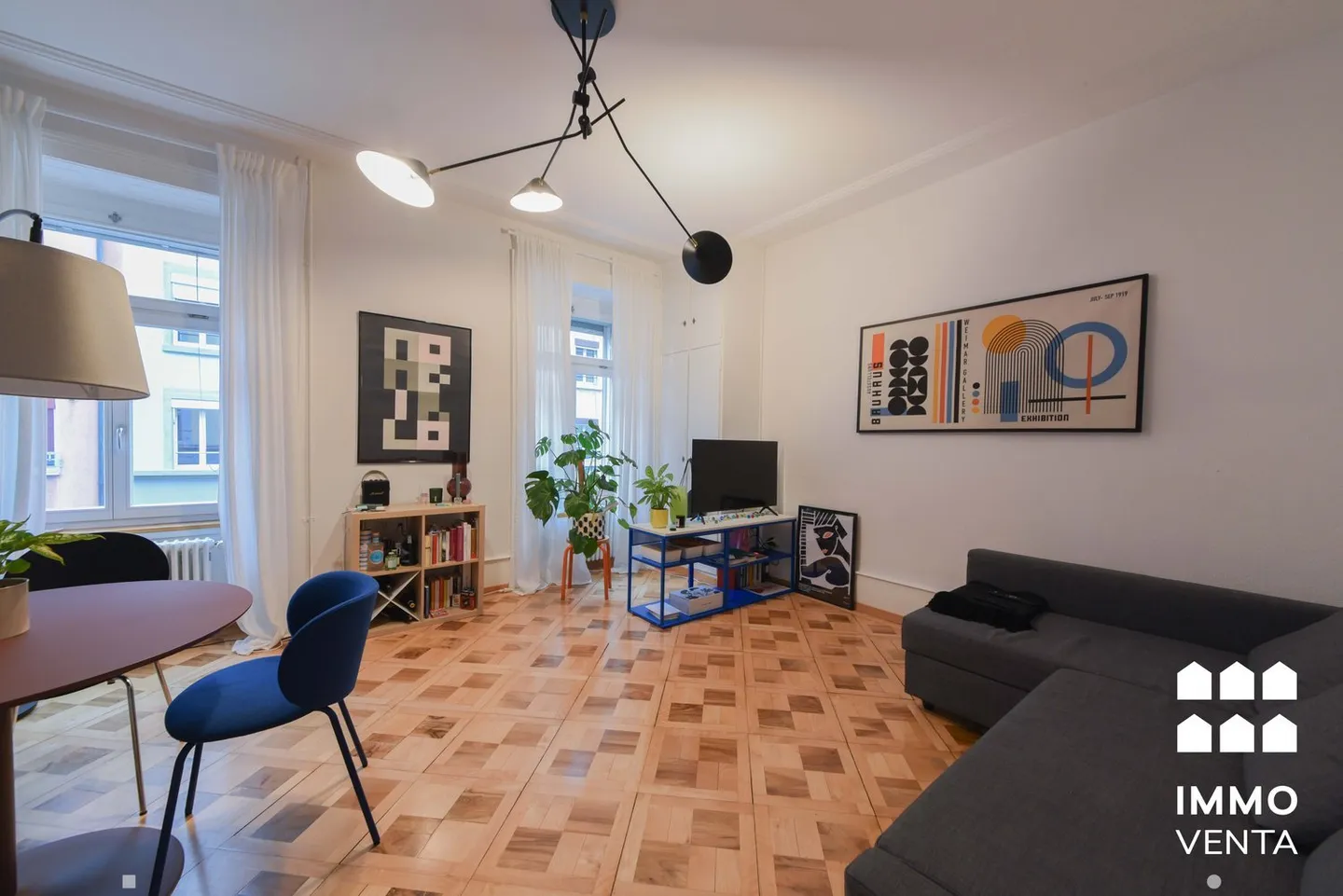 Spacious 3-room apartment in the city center - Photo 1 of 14