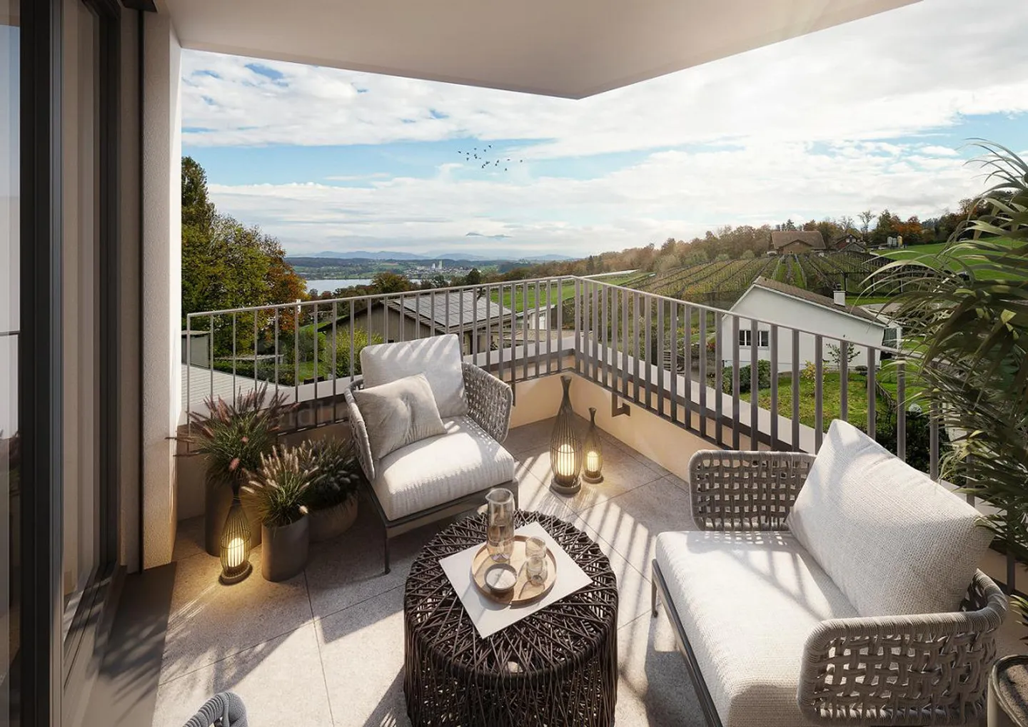 Neubauprojekt in Nottwil: EFH mit Attikaterrasse und Seesicht - Photo 1 sur 9