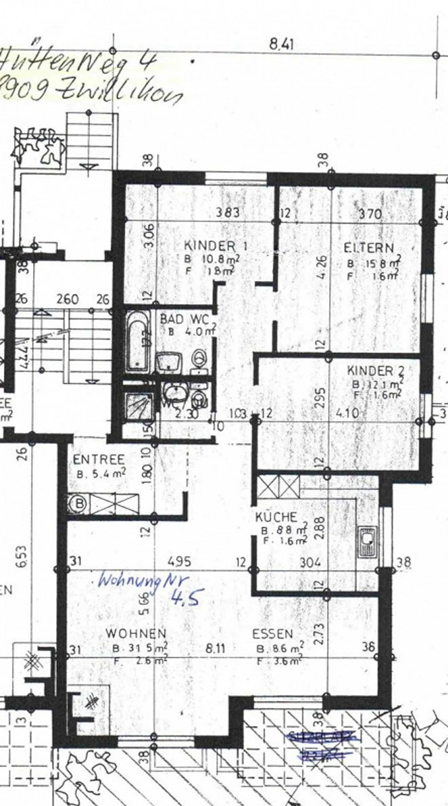 Renovierte 4.5 Zimmer Wohnung - Foto 25 von 25