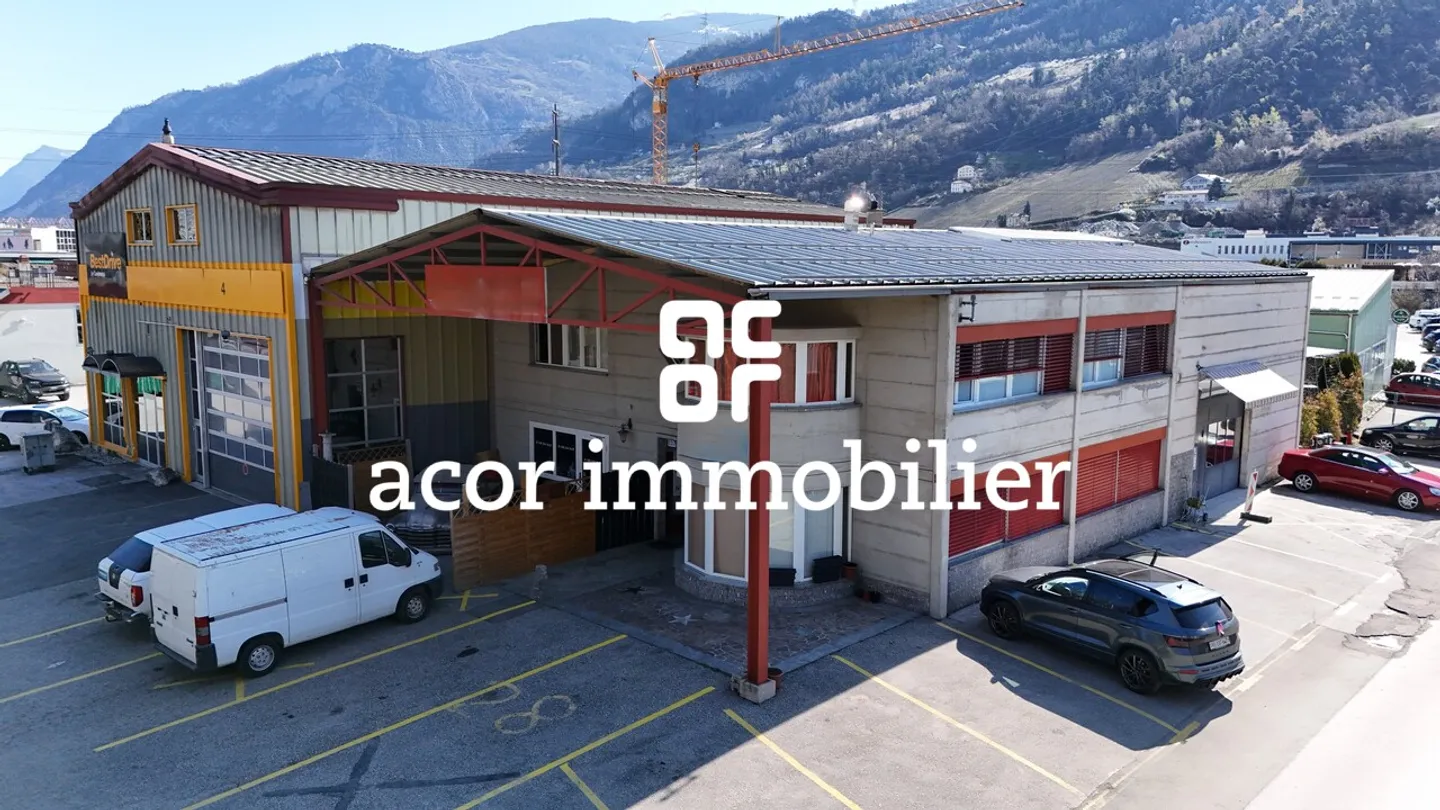 Industrial hall with commercial spaces in Sion! - Photo 1 of 5