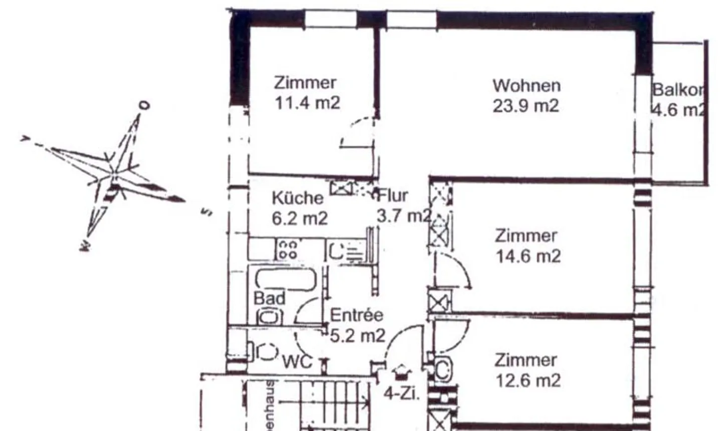 Sonnige 4-Zi-Wohnung - Foto 13 von 13