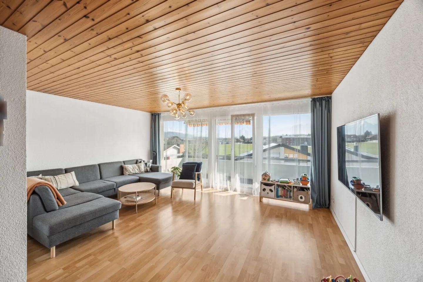 Sunny apartment with a view of the Bernese Alps - Photo 1 of 9