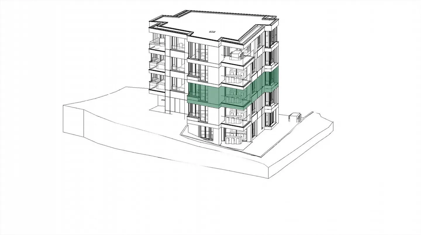 Modernes 3.5-Zimmer-Apartment mit Seesicht - Foto 5 von 9