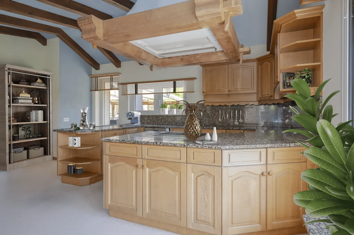 Exclusive Country House Idyl with 3,874 m² of Land, Large Natural Pond and Alpine View - Photo 13 of 24