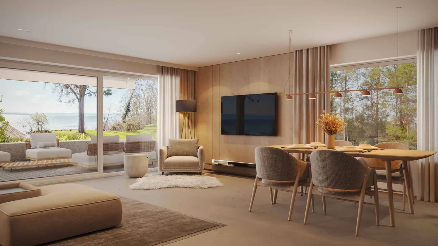 Villas contemporaines au bord du lac - Photo 4 sur 7
