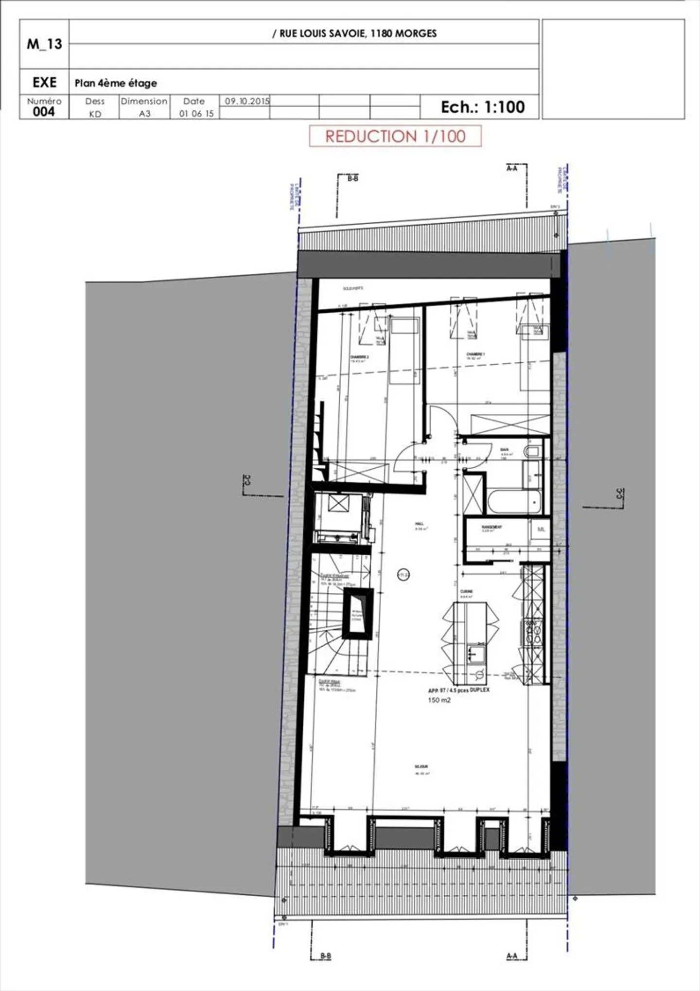 À louer : Magnifique appartement sur deux niveaux - Photo 10 sur 11