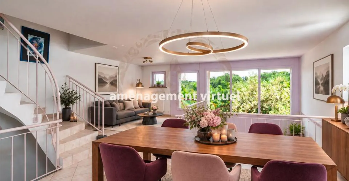 Spacious well-maintained 5.5-room house with garden two minutes from Aubonne - Photo 2 of 11