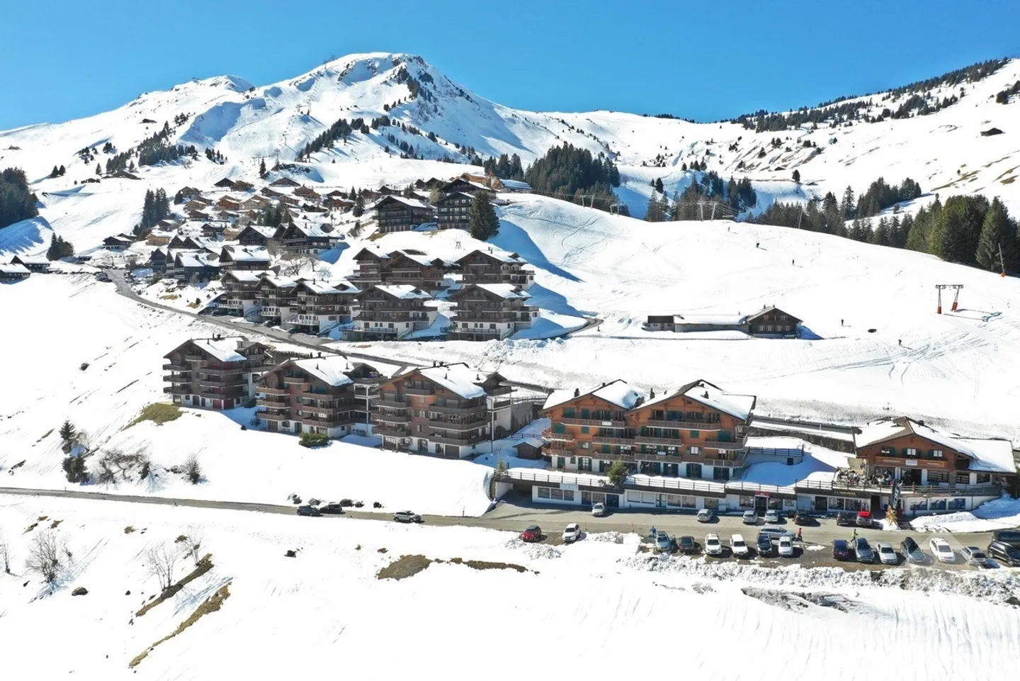 Champoussin, appartamento arredato di 2,5 locali con terrazza - Foto 1 di 10