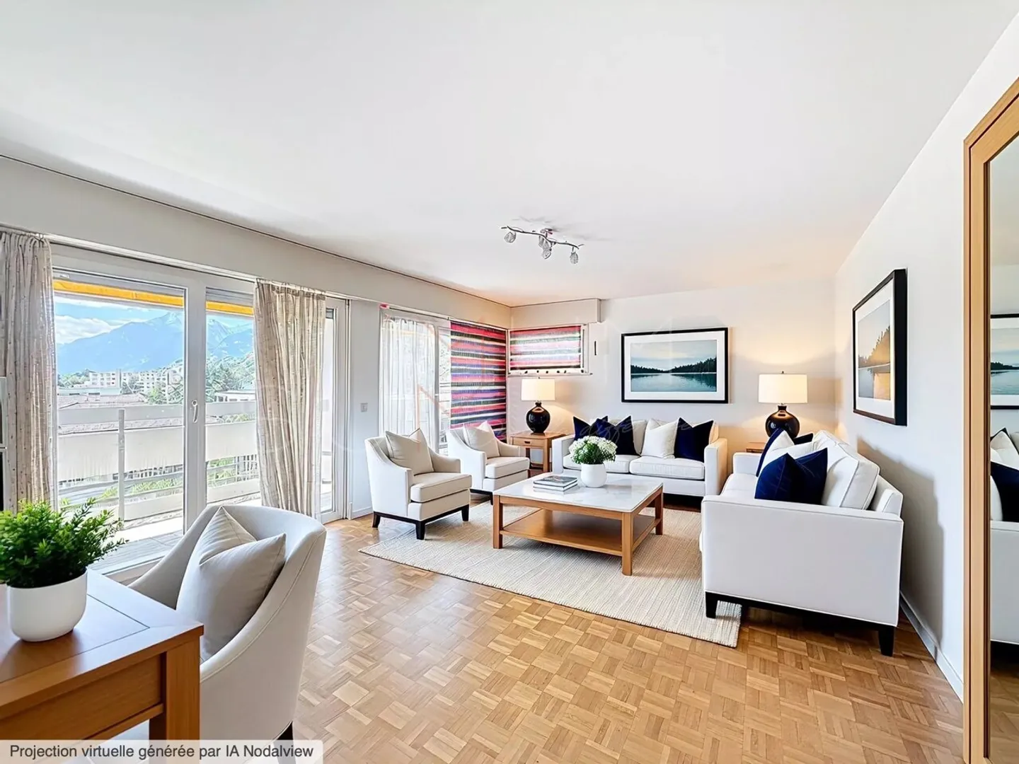 Helle 4,5-Zimmer-Wohnung mit Balkon in Sion - Foto 1 von 8