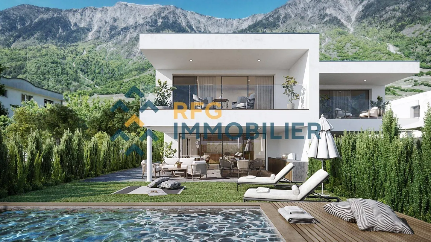 Benachbarte Villa 5,5 Zimmer in Fully - Foto 1 von 9