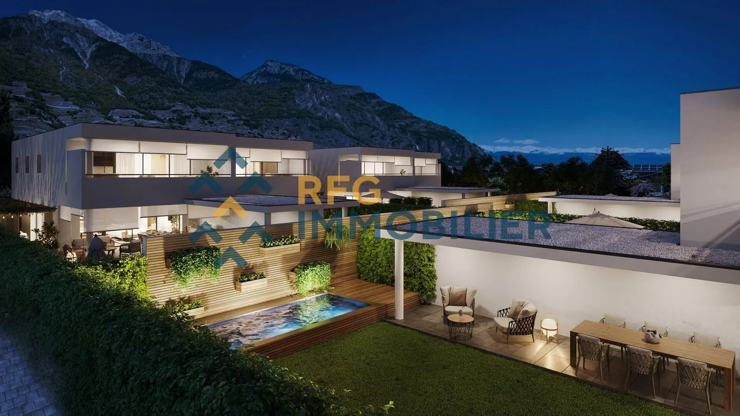 Benachbarte Villa 5,5 Zimmer in Fully - Foto 6 von 9