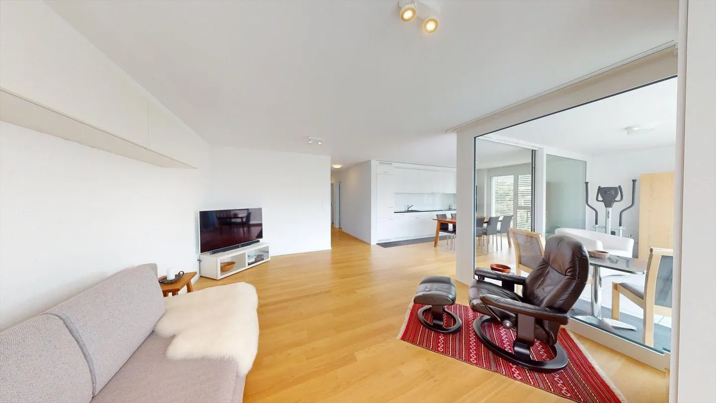 Appartement de 3.5 pièces à Villars-sur-Glâne - état proche du neuf - Photo 3 sur 11