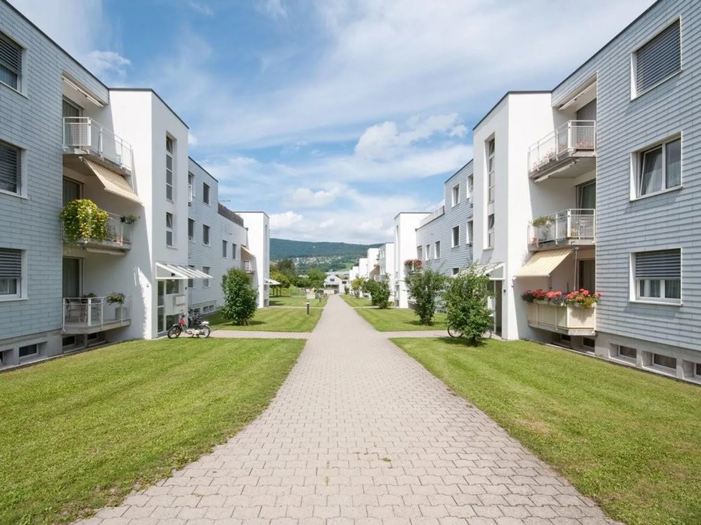 Gemütliche Wohnung im Grünen - Foto 1 von 10
