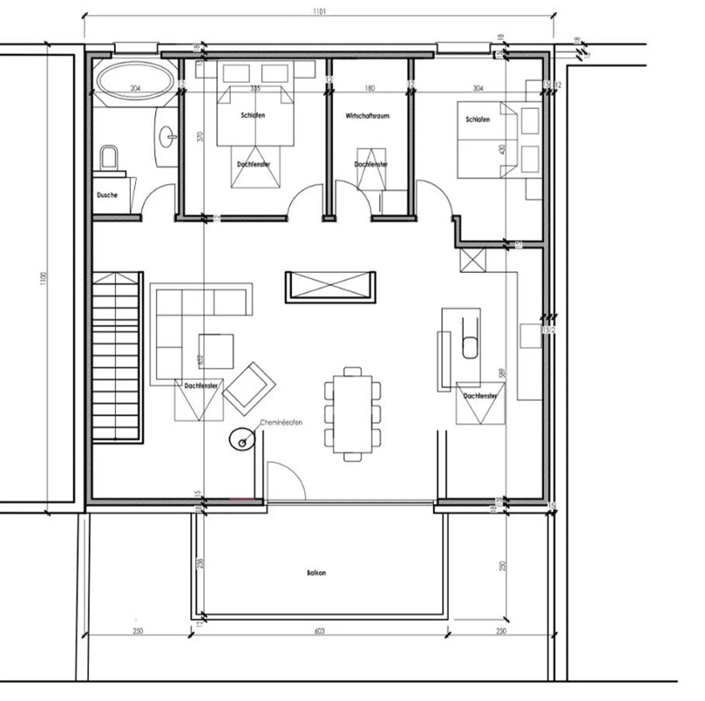 3.5-room penthouse apartment with sunny balcony in quiet Felsberg near Chur - Photo 15 of 15