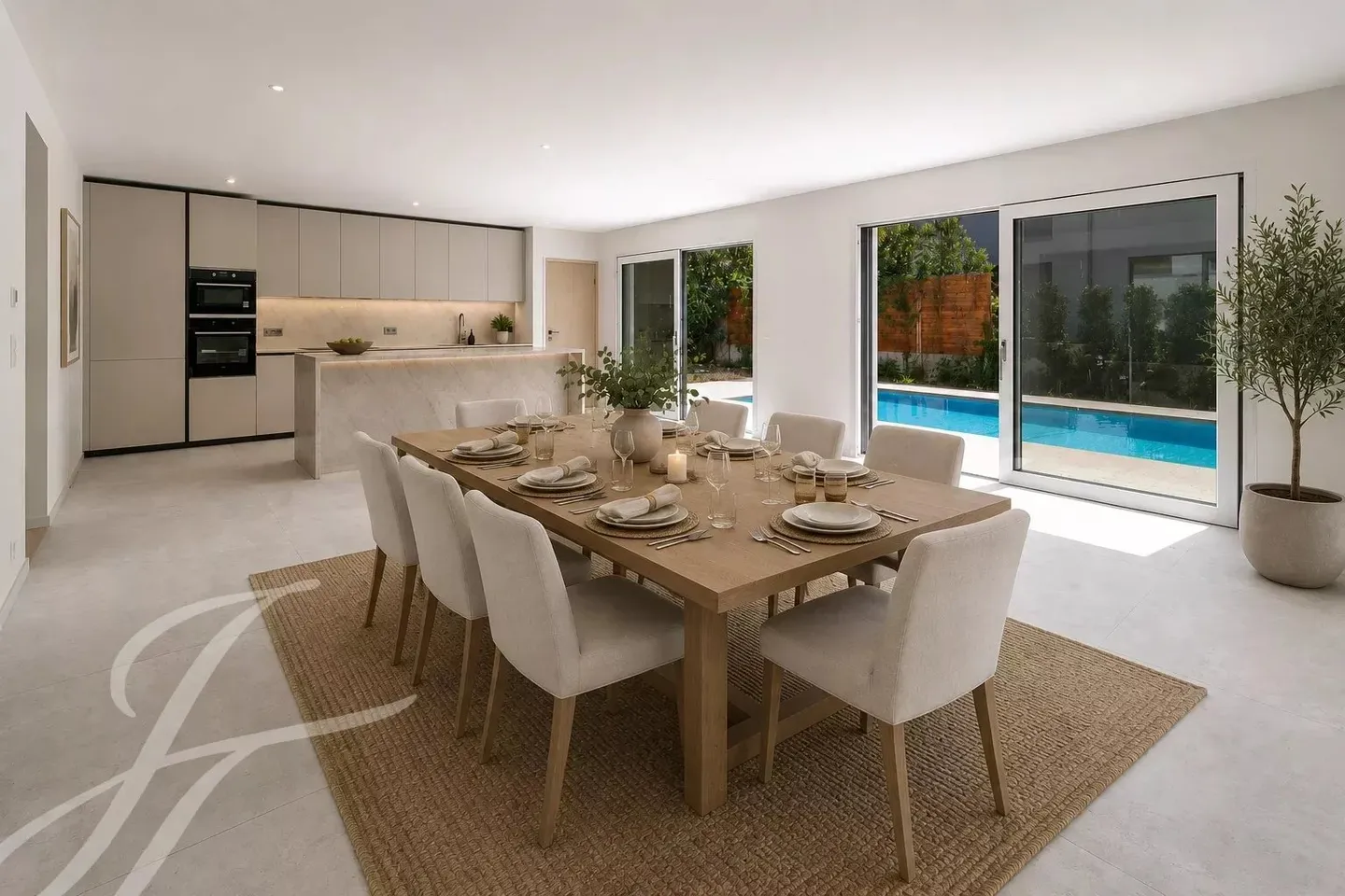 A few steps from the lake shore: Renovated villa with swimming pool - Foto 6 von 25