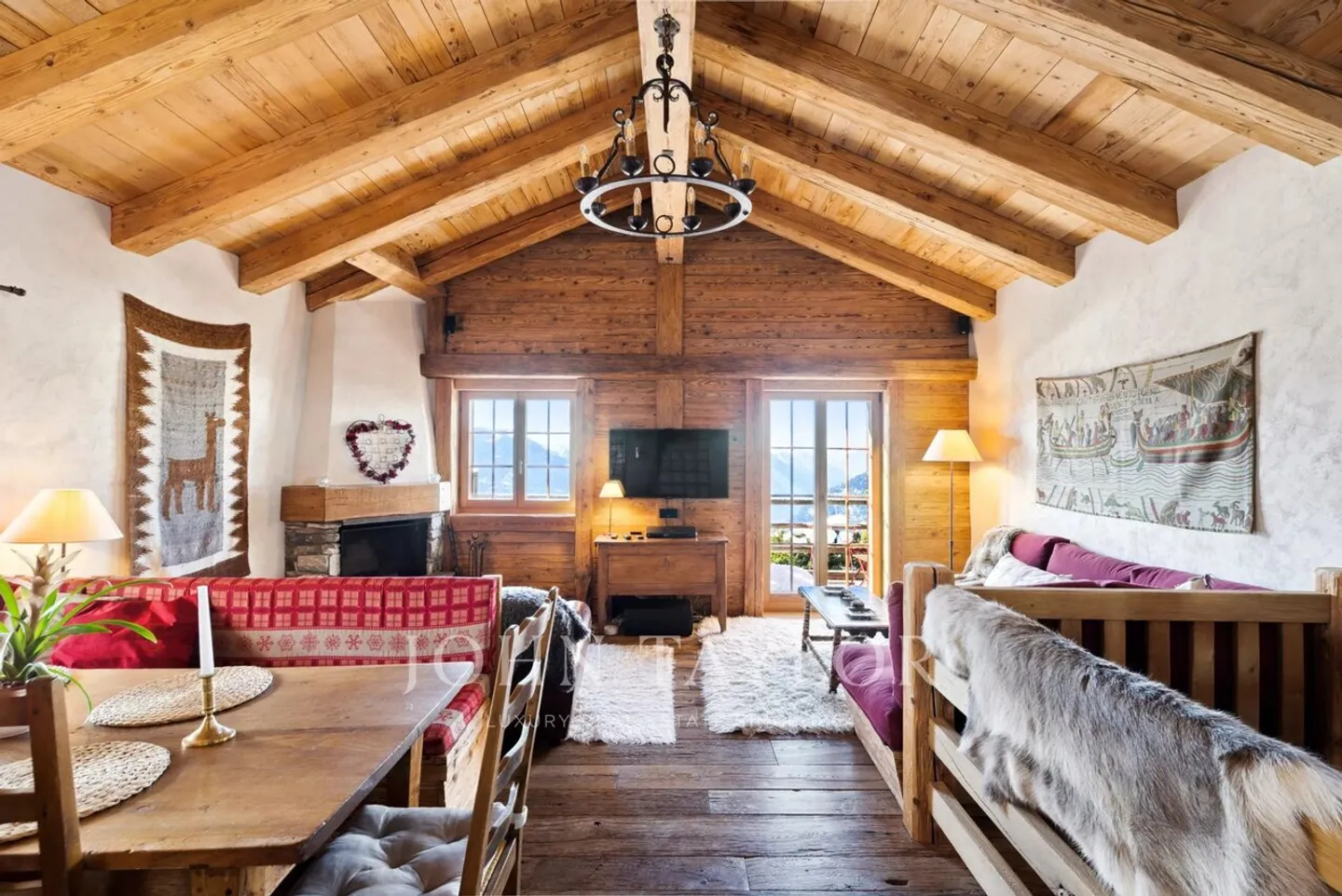 Renoviertes Ski-In/Ski-Out Chalet zur Miete in Verbier - Foto 1 von 7