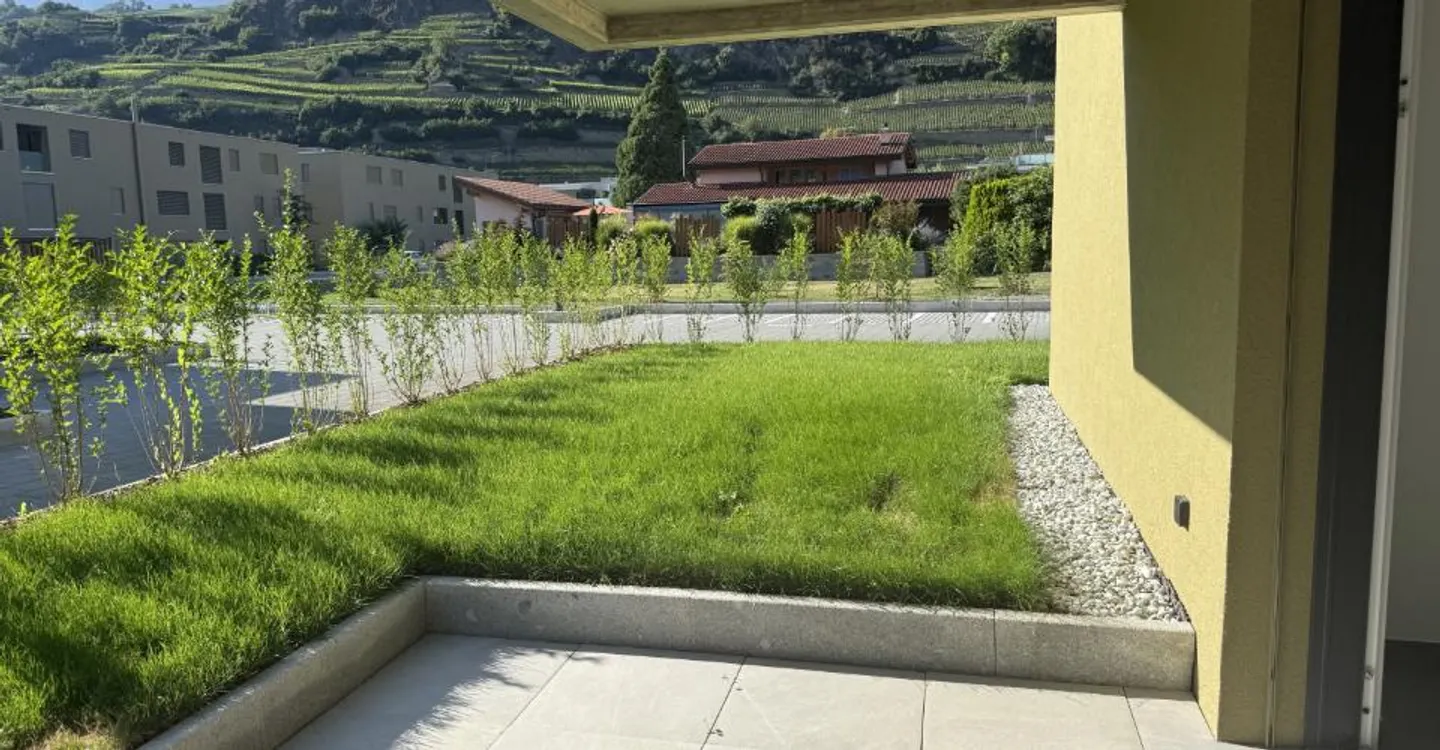 Appartement de 3.5 pièces au rez-de-chaussée avec jardin - lot 184 ALEGRIA à Uvrier - Foto 1 di 7
