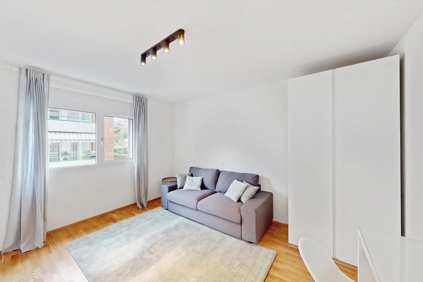 Renovierte Räume im Herzen von Lugano mit privater Terrasse - Foto 5 von 5