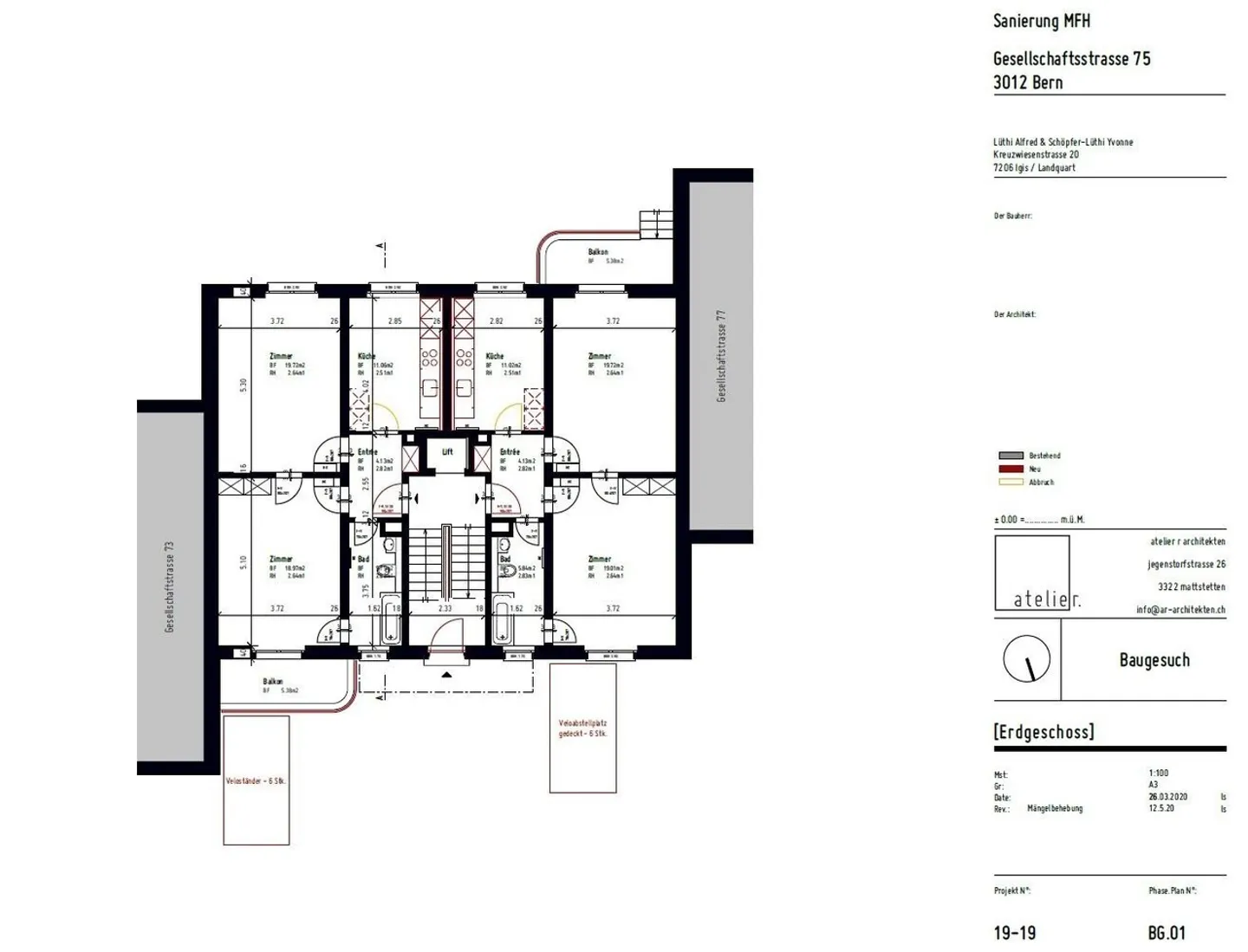Bel appartement à Länggass - Photo 13 sur 13