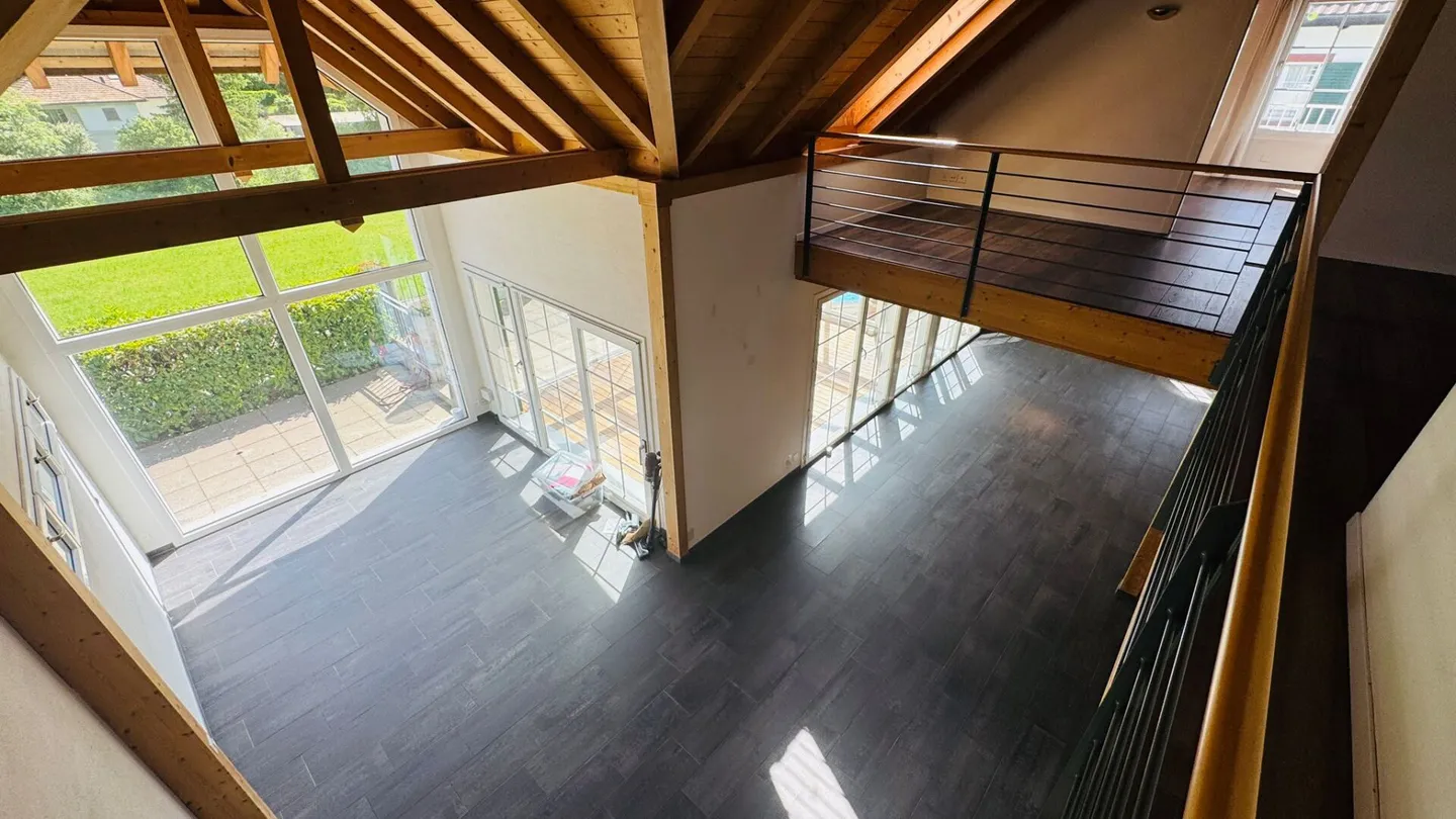 Detached 4.5-room single-family house with pool, sauna, winter garden, double garage & view - Photo 10 of 25