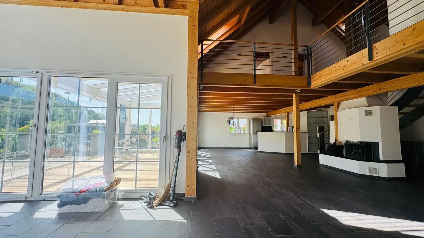 Detached 4.5-room single-family house with pool, sauna, winter garden, double garage & view - Photo 12 of 25