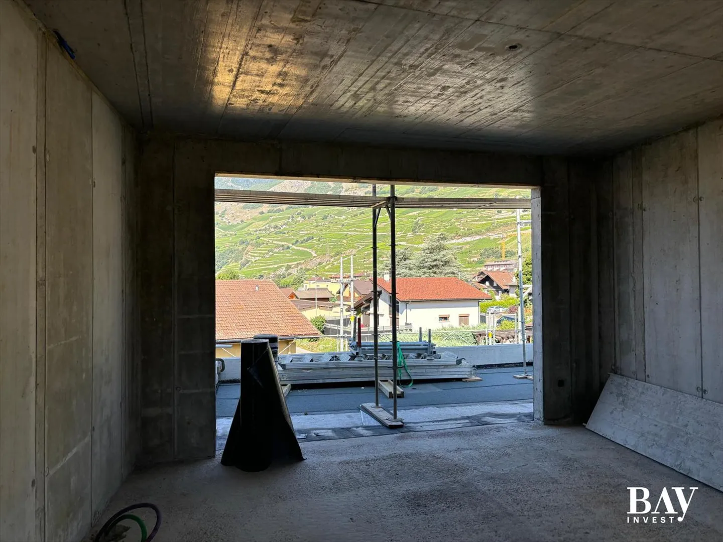 Attico in una casa angolare di 5 appartamenti nel cuore del villaggio di Vétroz - Foto 17 di 22