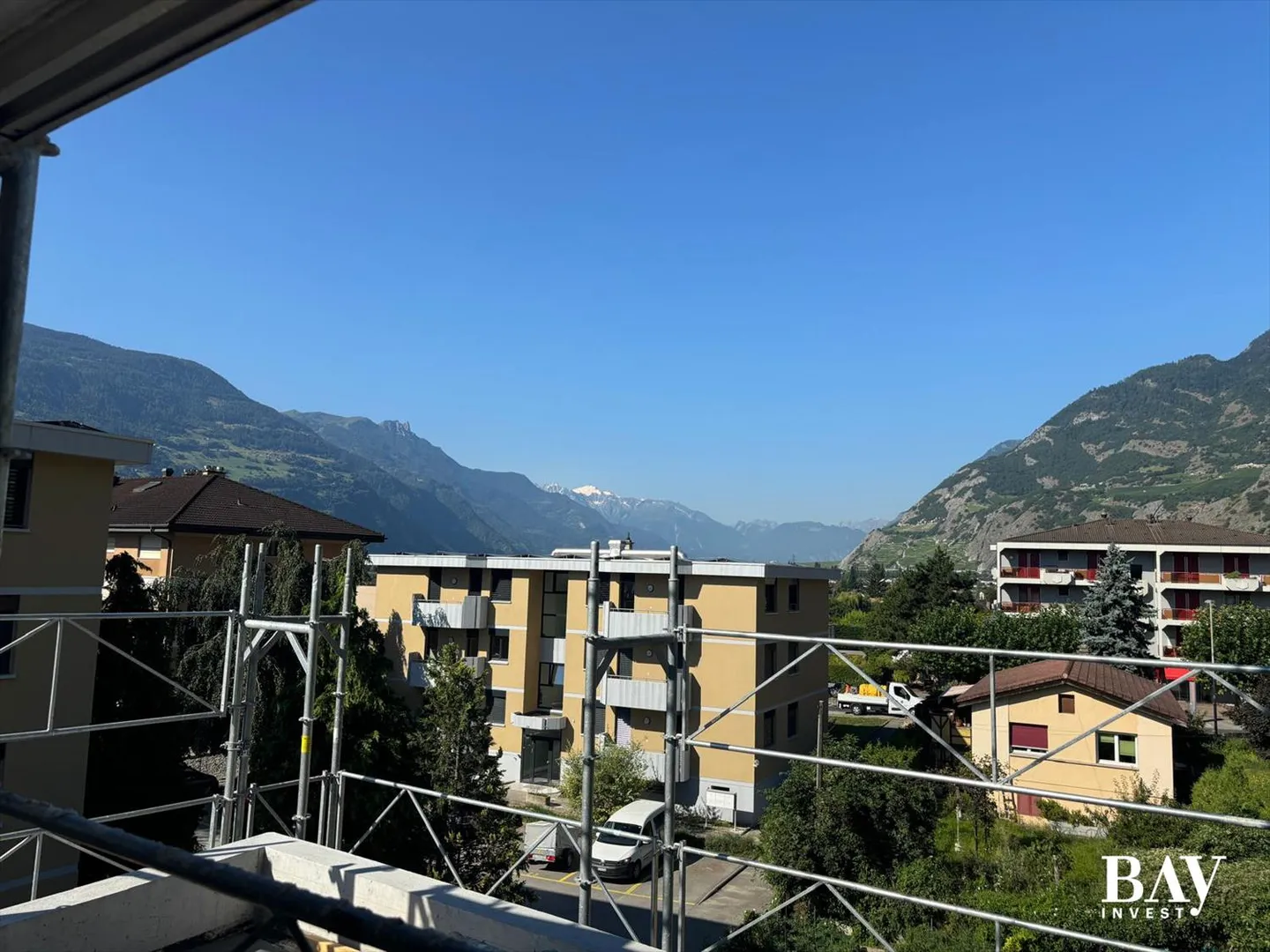 Attico in una casa angolare di 5 appartamenti nel cuore del villaggio di Vétroz - Foto 19 di 22