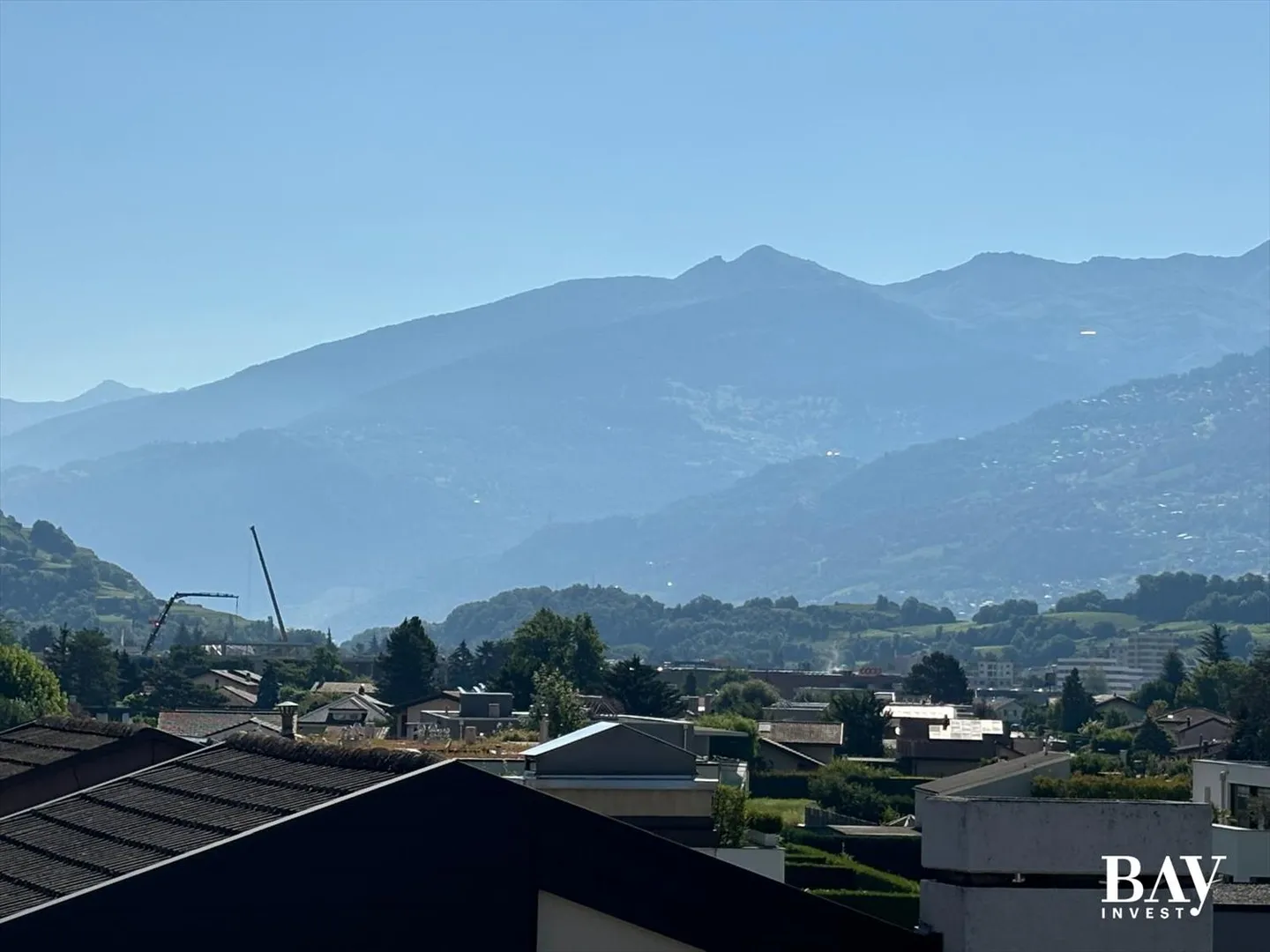 Attico in una casa angolare di 5 appartamenti nel cuore del villaggio di Vétroz - Foto 22 di 22