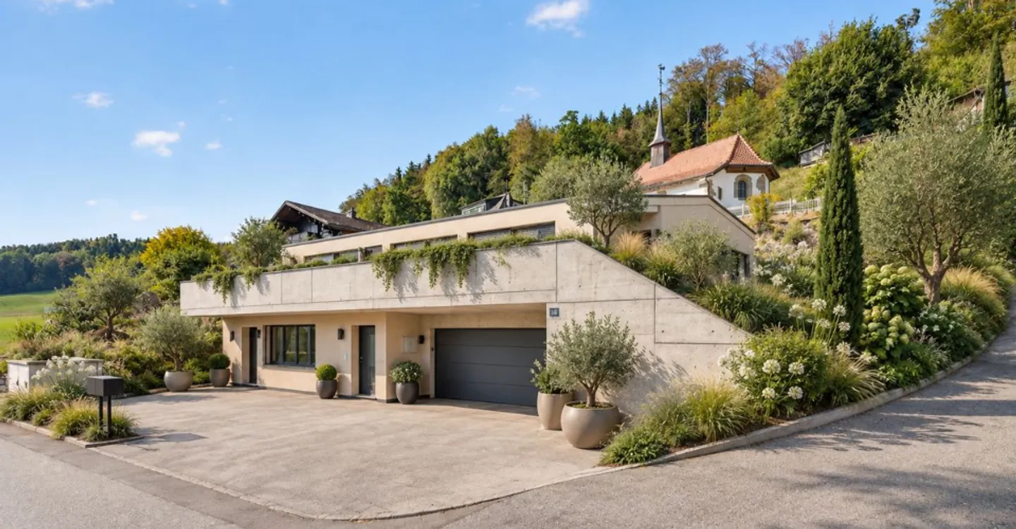 Villa contemporaine avec espaces polyvalents - Photo 2 sur 10