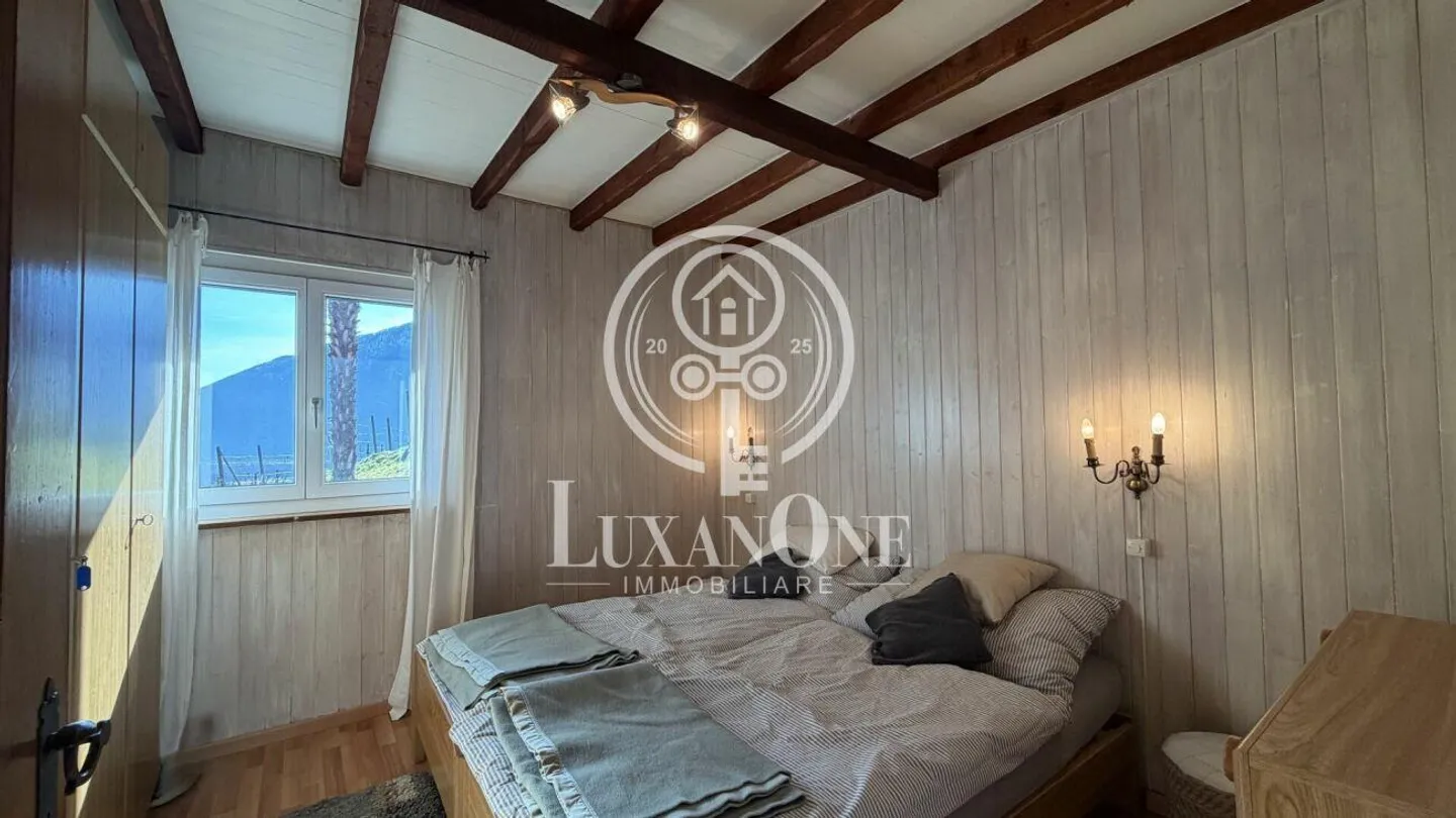 Incantevole casa unifamiliare con 3,5 stanze e vista panoramica mozzafiato e vista parziale sul lago - adatta come seconda casa - Foto 6 di 9