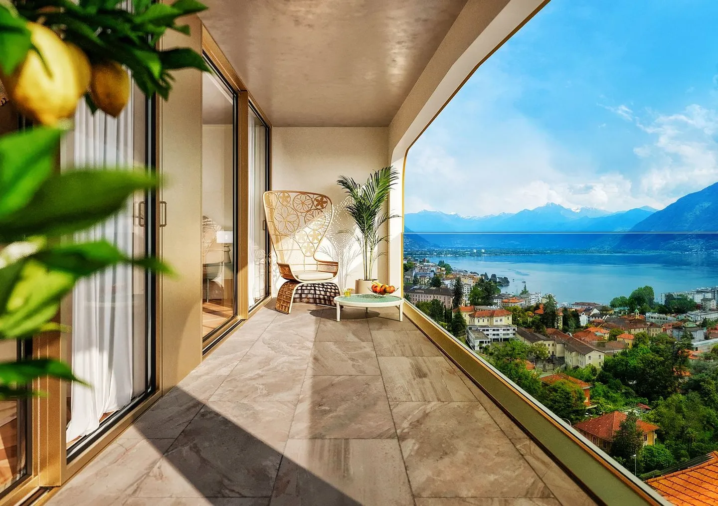 Residenza INDIA – Exclusive apartments with lake view in Locarno | Second home possible - Photo 1 of 13