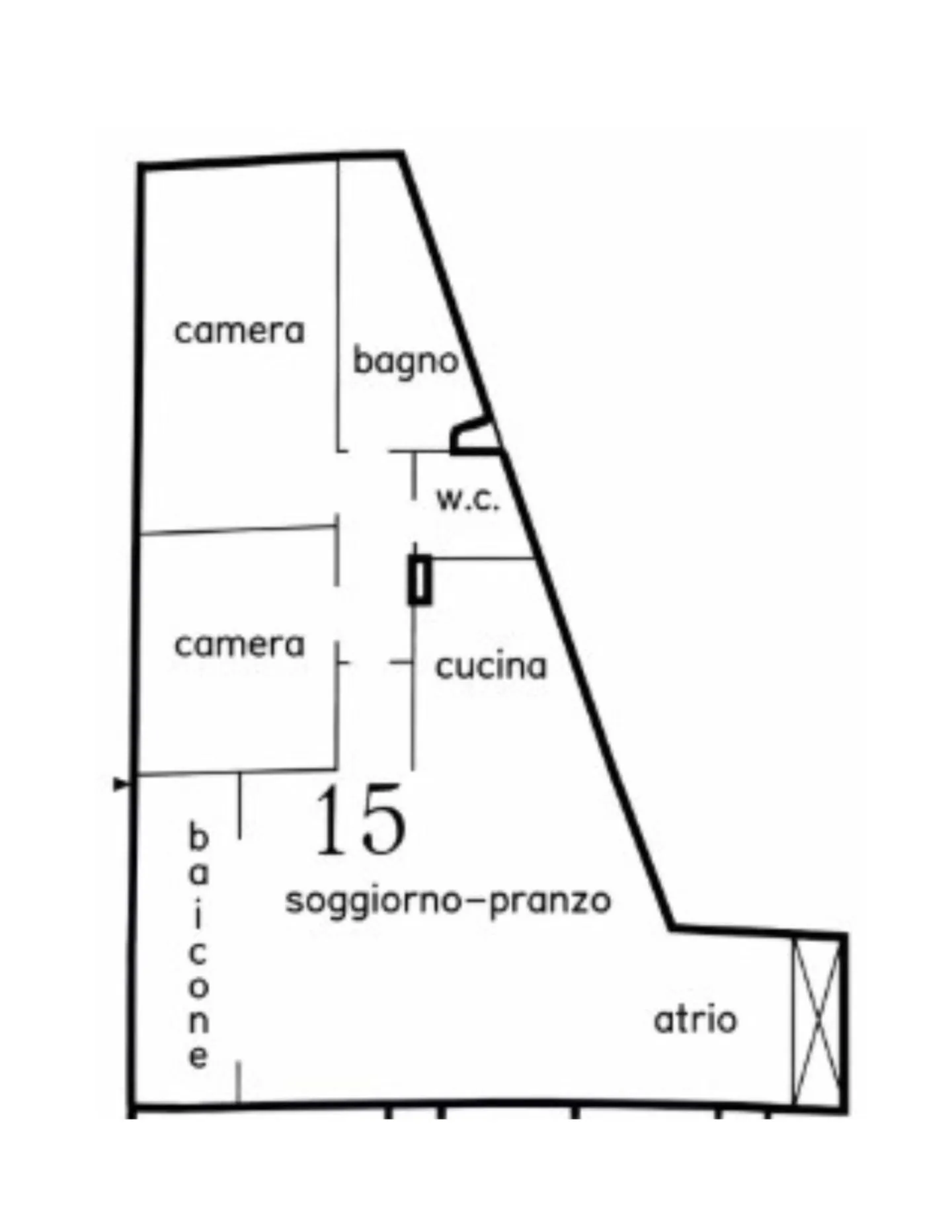 Beautiful three-room apartment in Loreto, not to be missed - Photo 9 of 9