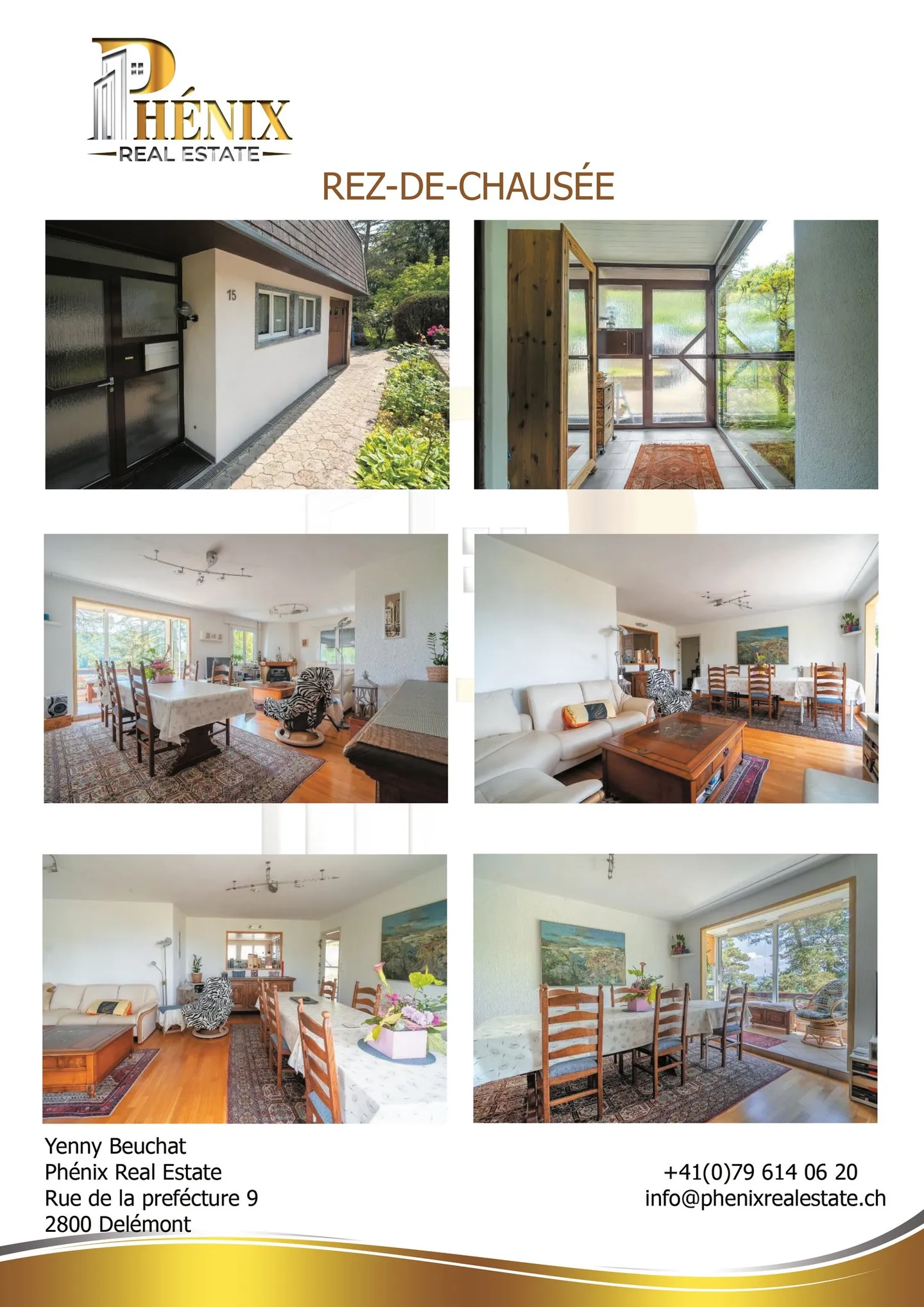 Magnificent 7-room family villa in Develier - Photo 4 of 8