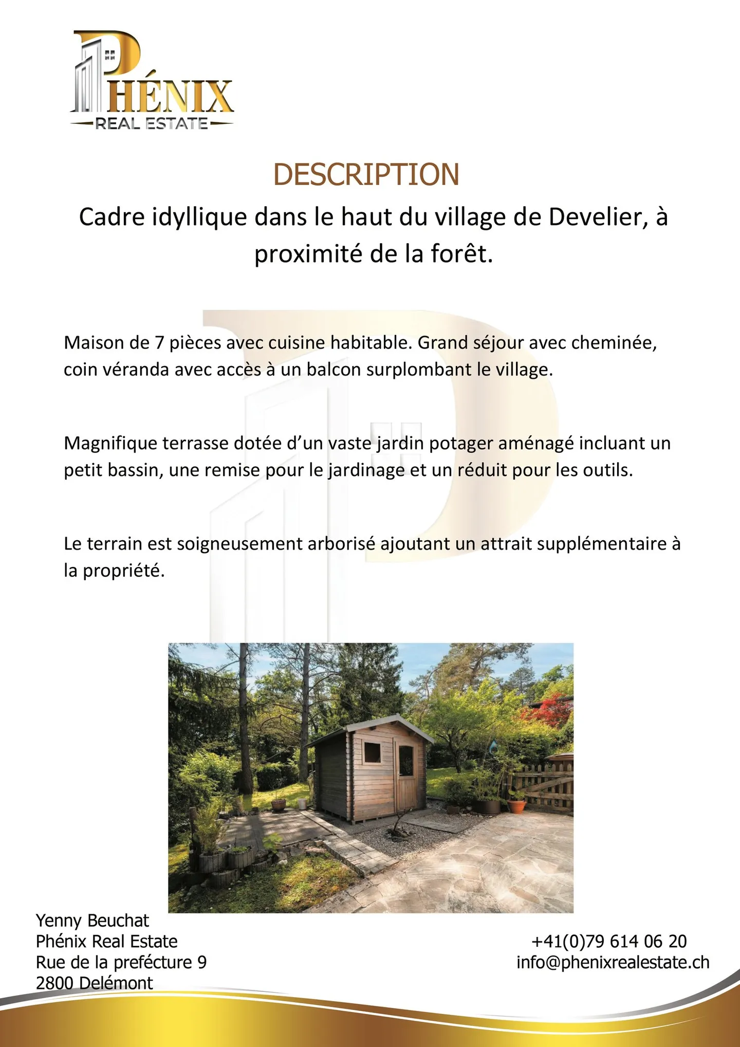 Magnificent 7-room family villa in Develier - Photo 8 of 8