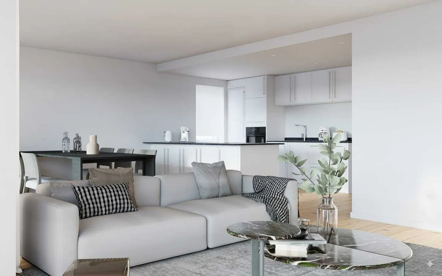 Appartement spacieux de 4,5 pièces dans un emplacement ensoleillé sur la colline - Photo 1 sur 12