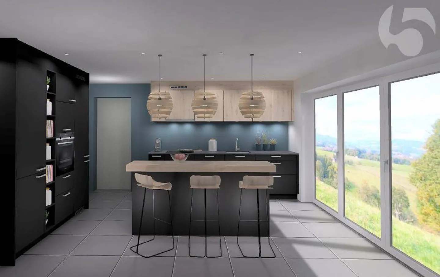 Villars-le-Terroir: appartamento di 130 m2 modulabile in 4,5 o 5,5 stanze con bel balcone a sud-ovest - Foto 4 di 12