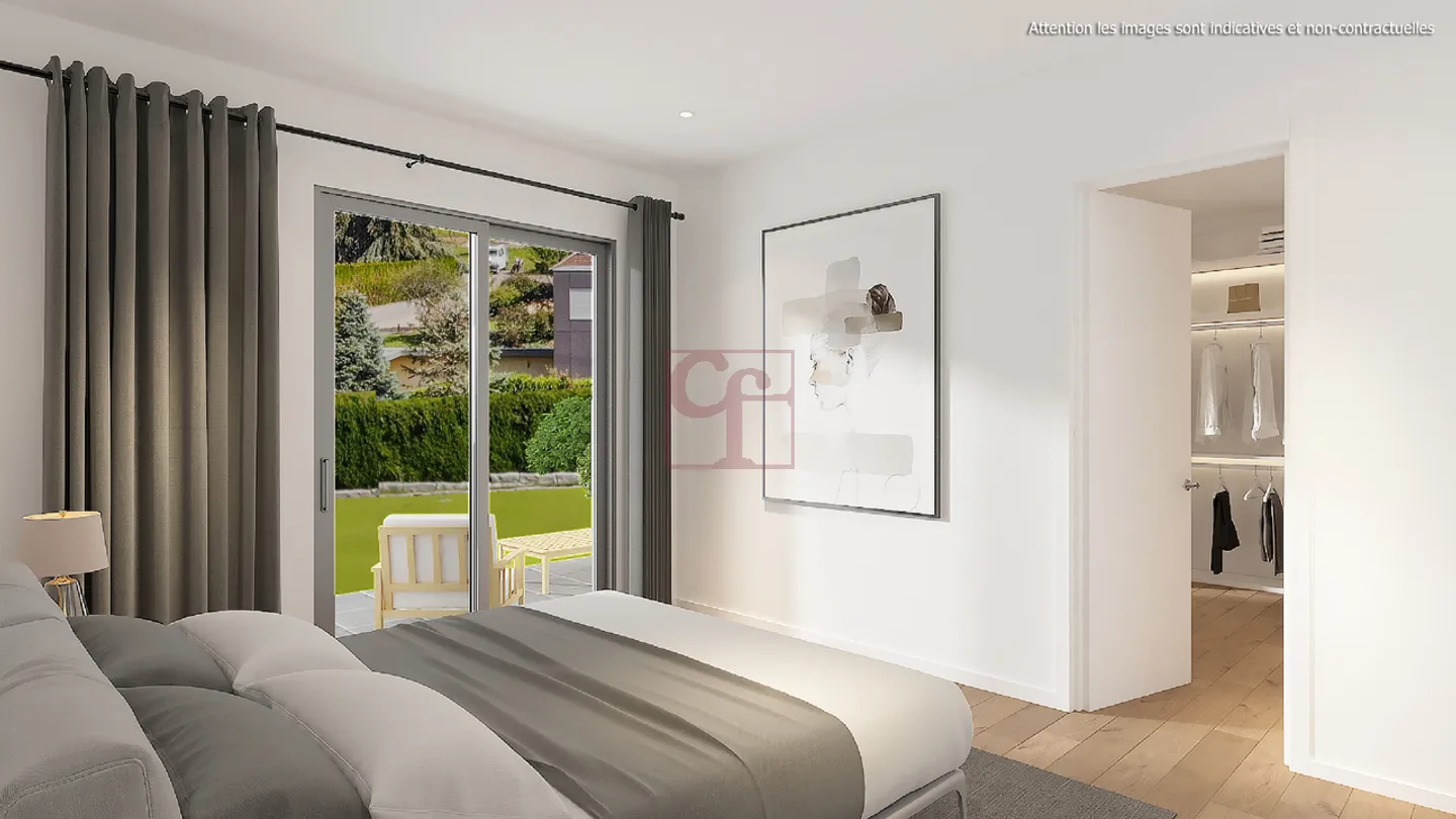 BULLE - Außergewöhnliche 5,5-Zimmer-Eckvilla - Foto 5 von 9