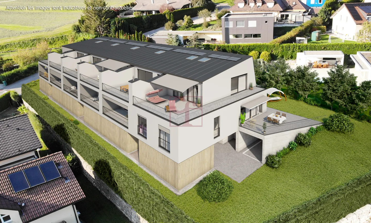 BULLE - Außergewöhnliche 5,5-Zimmer-Eckvilla - Foto 7 von 9