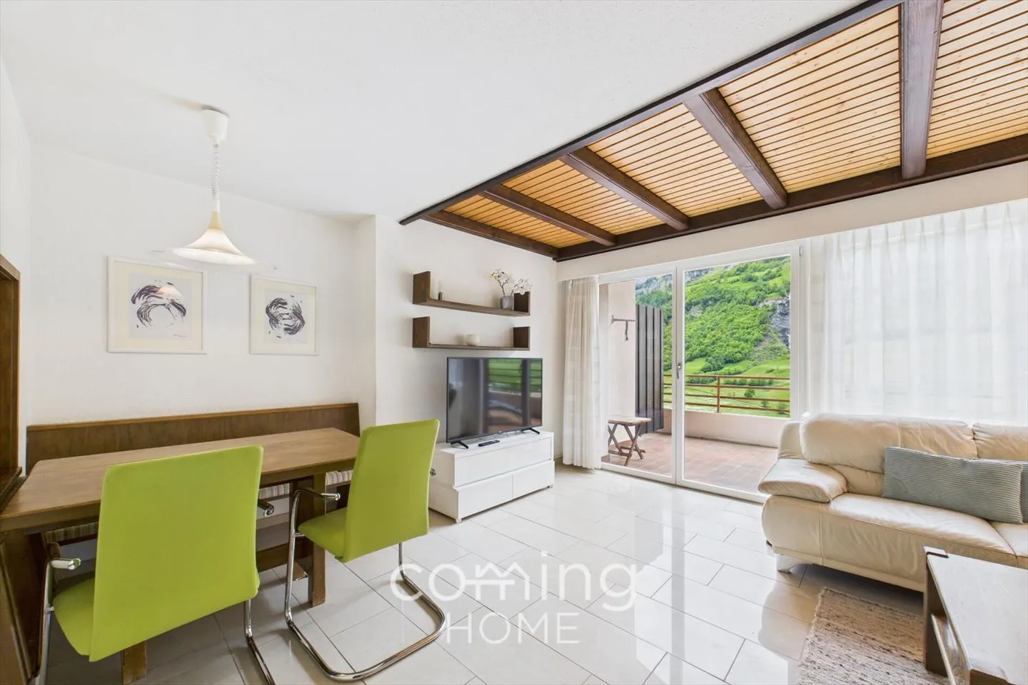 Fantastico appartamento duplex in attico con vista sulle Alpi a Leukerbad - 5,5 stanze che offrono ogni comfort - Foto 2 di 12