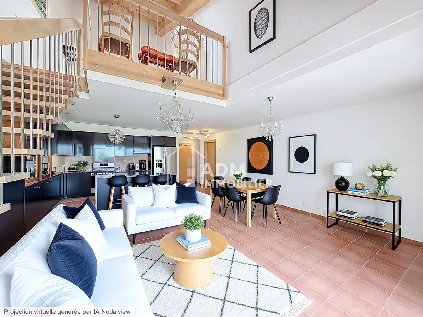 Saillon, duplex 4.5 rooms with stunning view at the Saillon baths - Photo 2 of 13