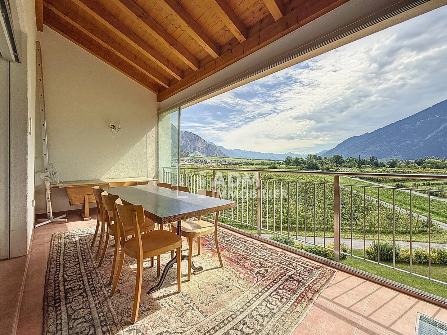 Saillon, duplex 4.5 rooms with stunning view at the Saillon baths - Photo 9 of 13