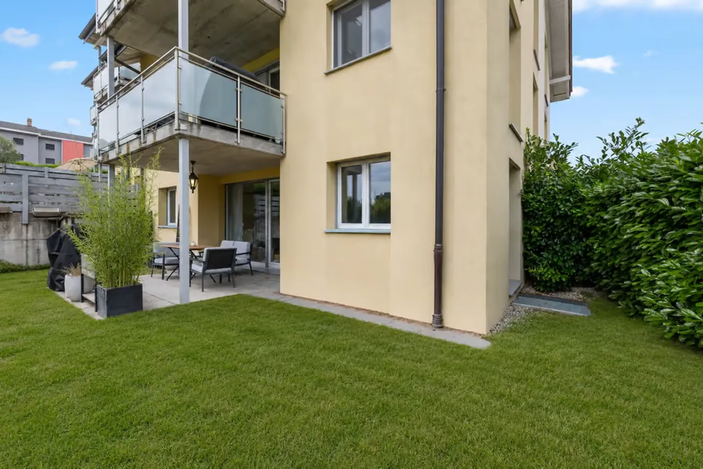 Appartement lumineux de 4.5 pièces avec jardin à Léchelles - Photo 1 of 13