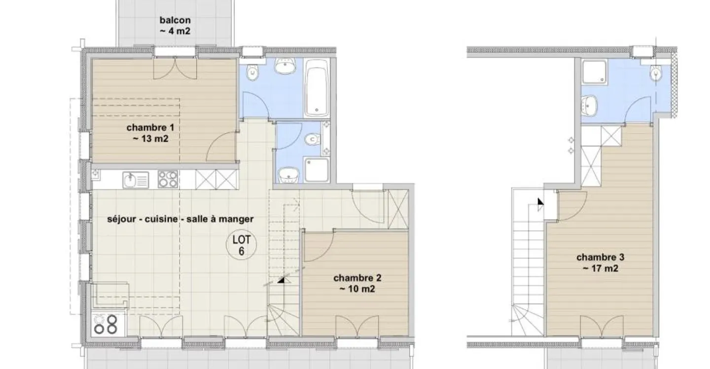Duplex Apartment with Mountain View - Photo 8 of 8