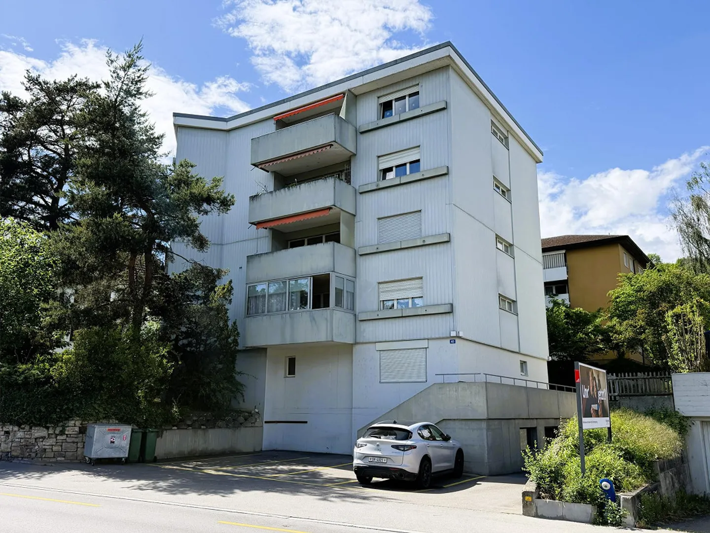 Appartement spacieux et très bien entretenu, bien situé dans le quartier d'Oberdorf - Photo 1 sur 14