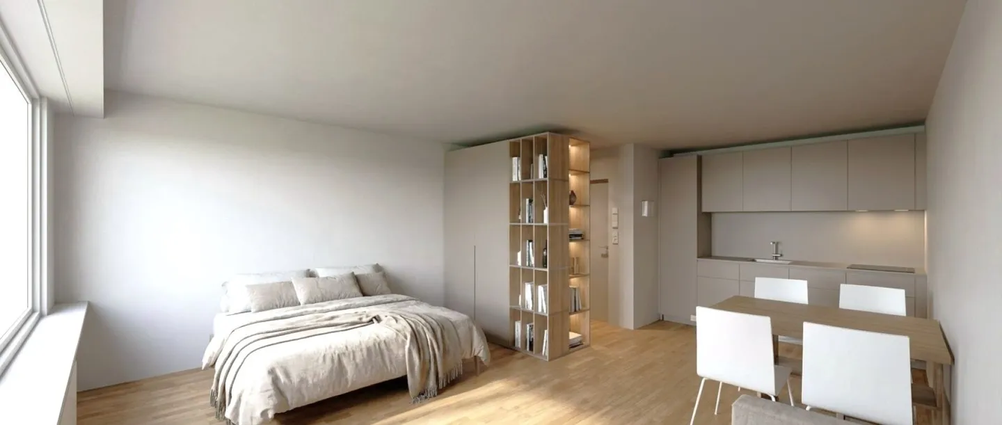 Completely renovated, central 1.5-room apartment - Photo 1 of 1